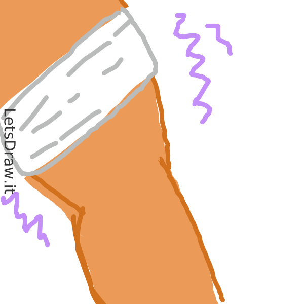How to draw bandage / 453hq7hwu.png / LetsDrawIt