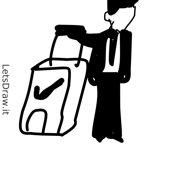 How To Draw Suitcase 4778qhpc Png Letsdrawit