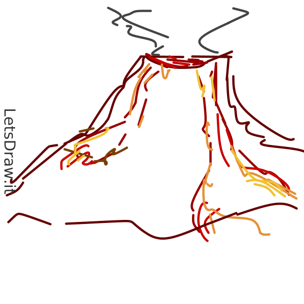 How to draw lava / 4dywfhchb.png / LetsDrawIt