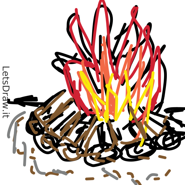 How To Draw Bonfire Fccdgy Png Letsdrawit