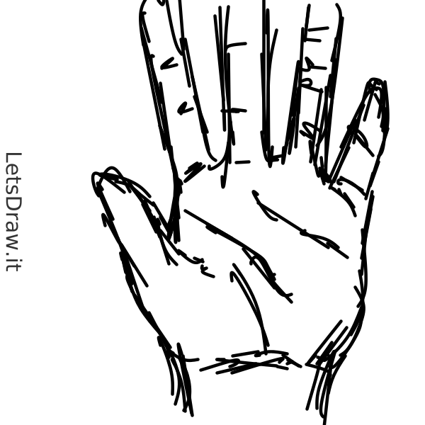 How to draw hand / 4m8ynetgn.png / LetsDrawIt