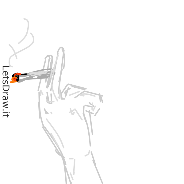 How To Draw Cigarette N Djai Png Letsdrawit