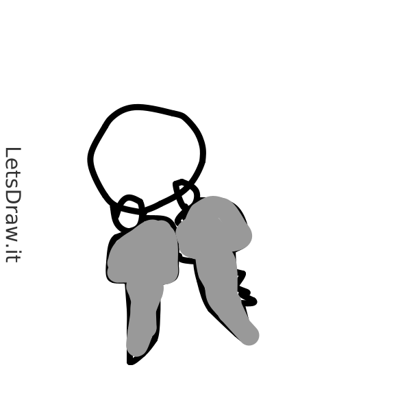 How to draw keychain / 4qgqj5yom.png / LetsDrawIt