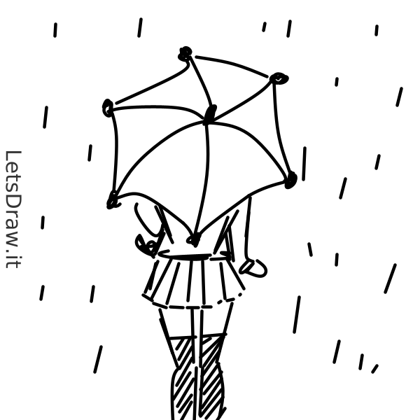 How to Draw an Umbrella – Step by Step Guide | Drawing lessons for kids,  Art drawings for kids, Drawing tutorials for kids