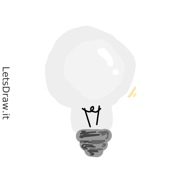 How To Draw Light Bulb Xks Cr Png Letsdrawit