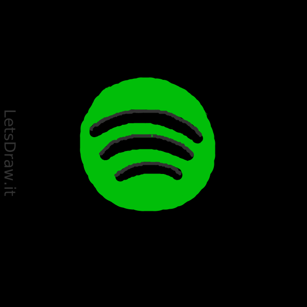 How To Draw Spotify 4zr9op9oxpng Letsdrawit 8257