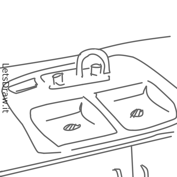 How to draw Sink / 5bqsgiuk8.png / LetsDrawIt