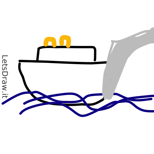 How To Draw Titanic Bs E Est Png Letsdrawit