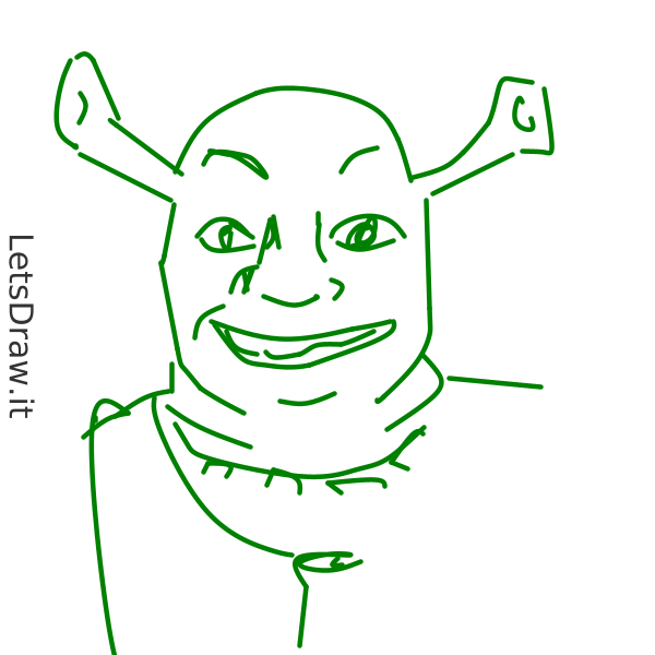 How to draw Shrek / f8xk95ix.png / LetsDrawIt