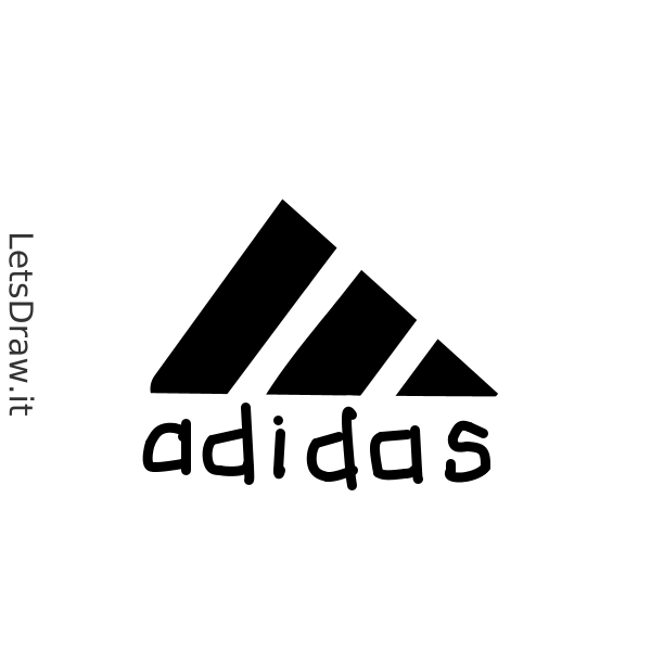 How to draw Adidas / 5qgb8o9tf.png / LetsDrawIt