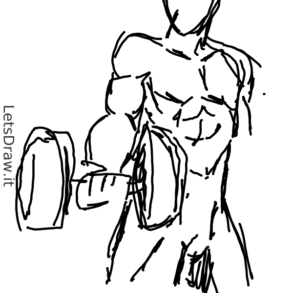 How to draw dumbbell / 5x49pd8wj.png / LetsDrawIt