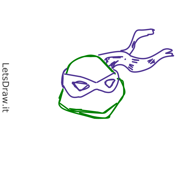 How to draw Ninja Turtles / 5ze9n7hzs.png / LetsDrawIt