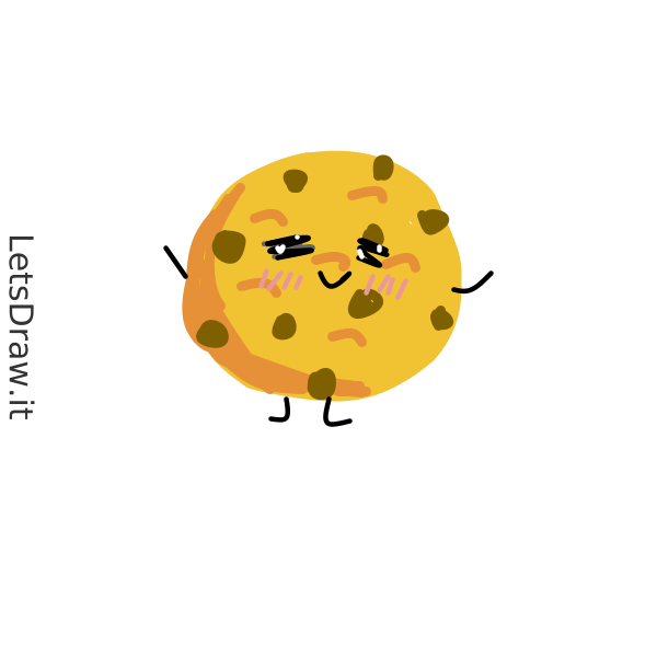 How to draw cookie / 5zp1emhxd.png / LetsDrawIt