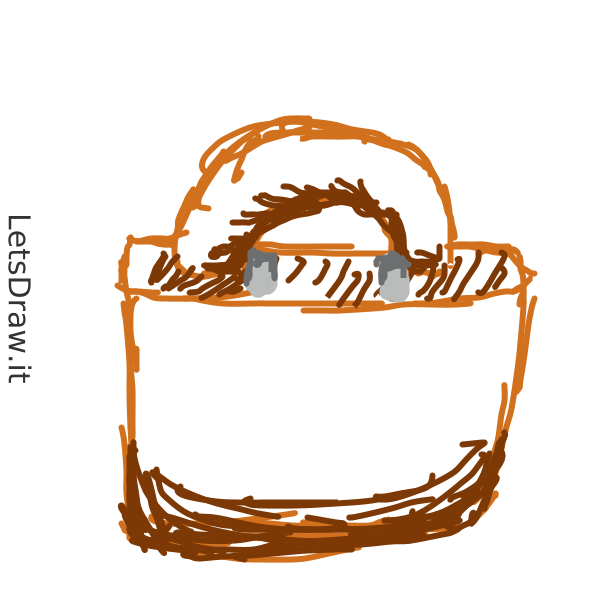 How to draw briefcase / 65emqmq3b.png / LetsDrawIt