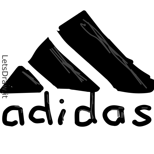 How to draw Adidas / 65zpfwyxr.png / LetsDrawIt