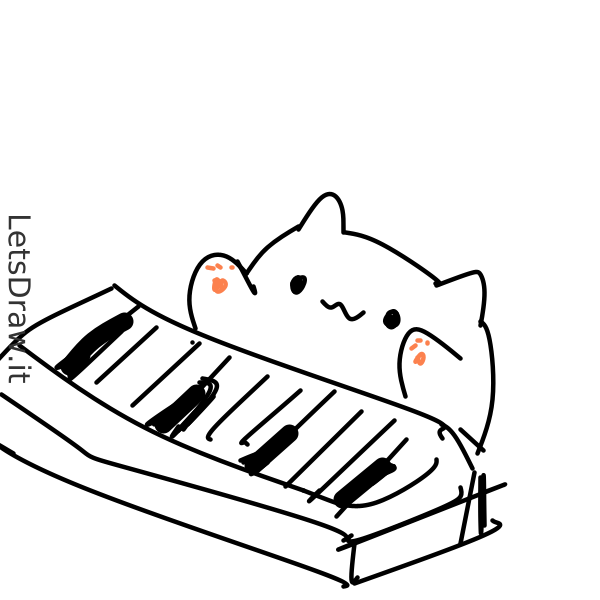 How to draw keyboard / 6fbzp9ccw.png / LetsDrawIt