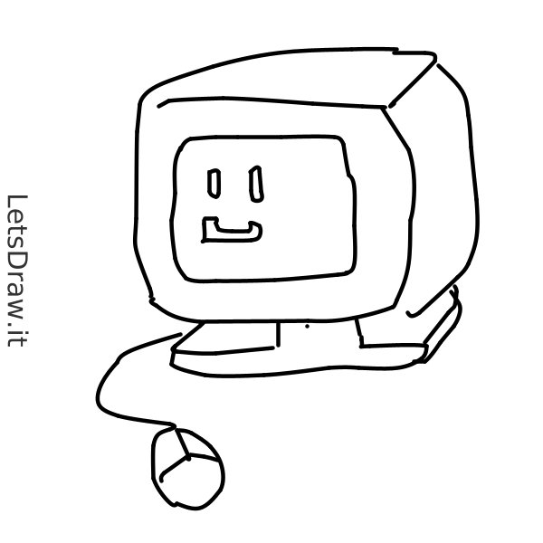 How to draw computer / 6hbntmp1.png / LetsDrawIt