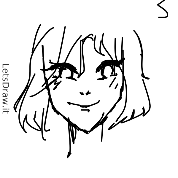 How to draw lady / 6hgwf4duf.png / LetsDrawIt