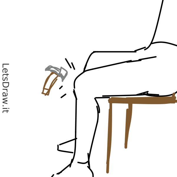 How to draw knee / 6i69bwrw9.png / LetsDrawIt