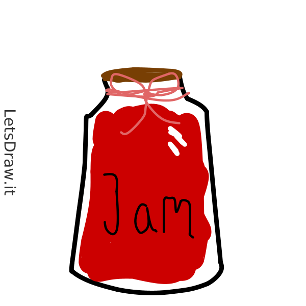 How to draw jam / 6sk6gdwe7.png / LetsDrawIt