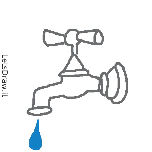 How to draw tap / 77ihxzr9o.png / LetsDrawIt