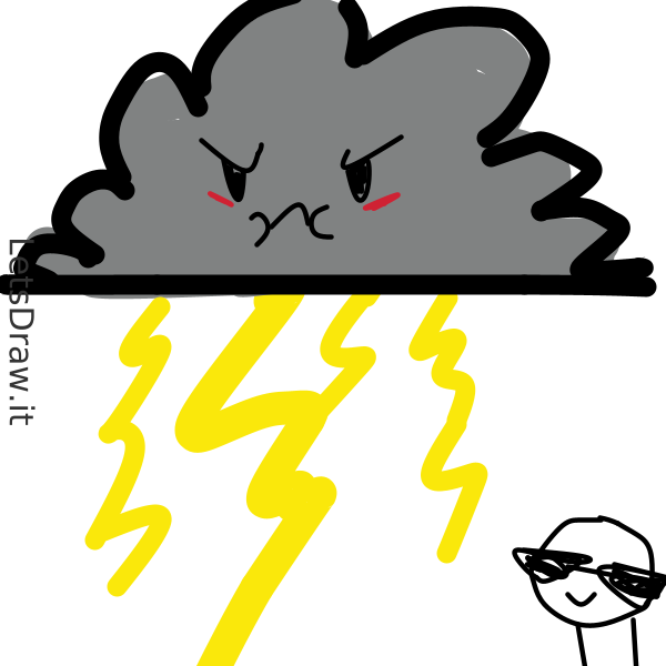 How to draw thunder / 7aacmifk.png / LetsDrawIt