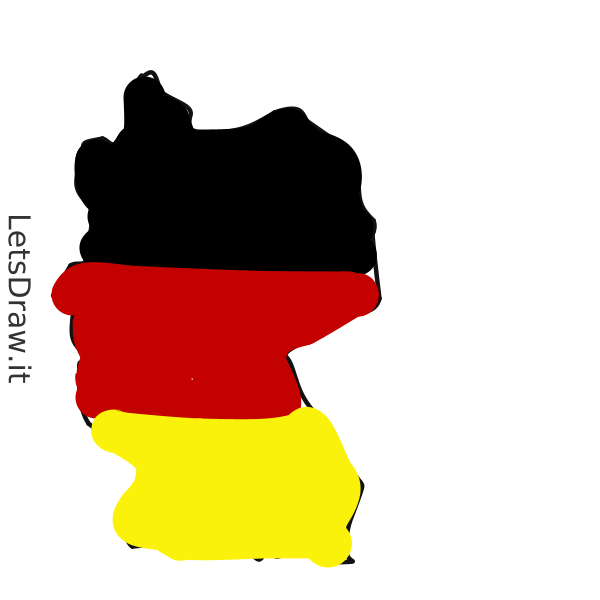 How to draw Germany / 7gj6mhhrb.png / LetsDrawIt