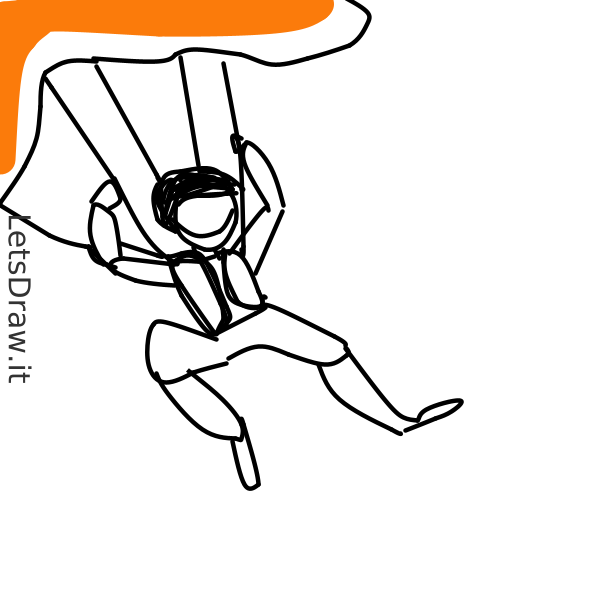 How to draw parachute / 7gxtcoeu3.png / LetsDrawIt
