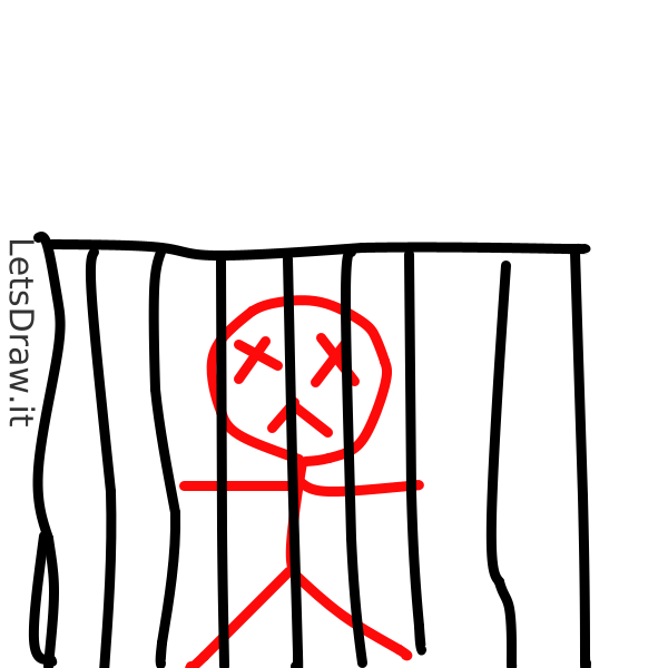 How to draw prison / 7qbqjnm3a.png / LetsDrawIt