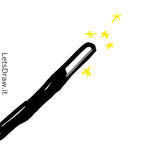 How To Draw Magic Wand / 7s4ud5ijp.png / LetsDrawIt