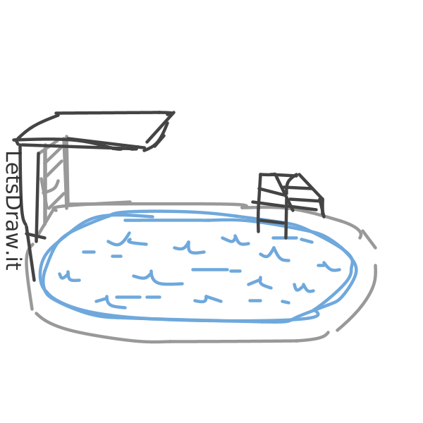 How to draw pool / LetsDrawIt
