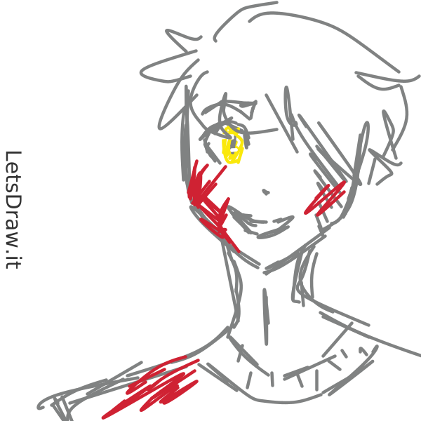 How to draw psychopath / 7yw637tu.png / LetsDrawIt