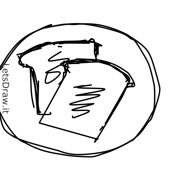 How to draw toast / 8163d99y4.png / LetsDrawIt