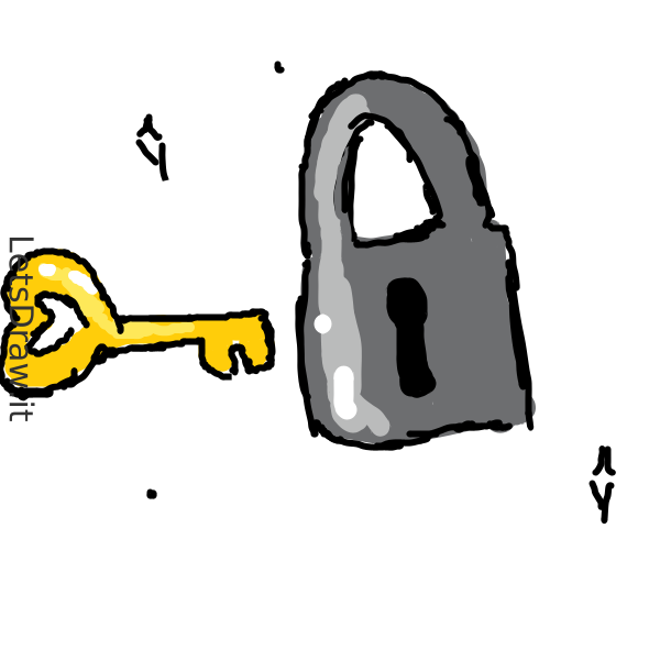 How to draw padlock / 81o3t84hj.png / LetsDrawIt