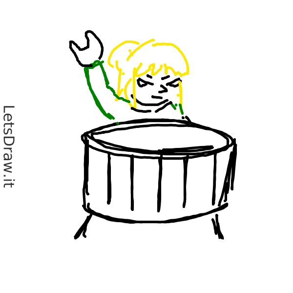 How To Draw Drums Qwewjw Png Letsdrawit