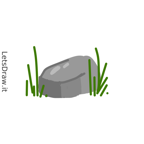 Small Stone Draw How to draw stone / 85s5e5egn.png / LetsDrawIt