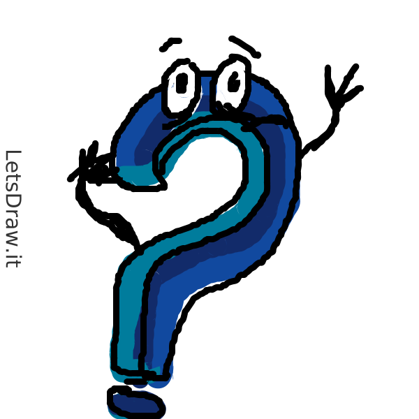 How to draw question mark / 886b1bch5.png / LetsDrawIt