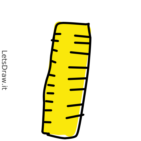 How to draw ruler / LetsDrawIt