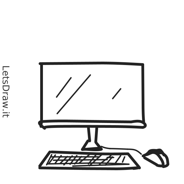 Drew Computer Image How to draw computer / 8bidpy6ao.png / LetsDrawIt