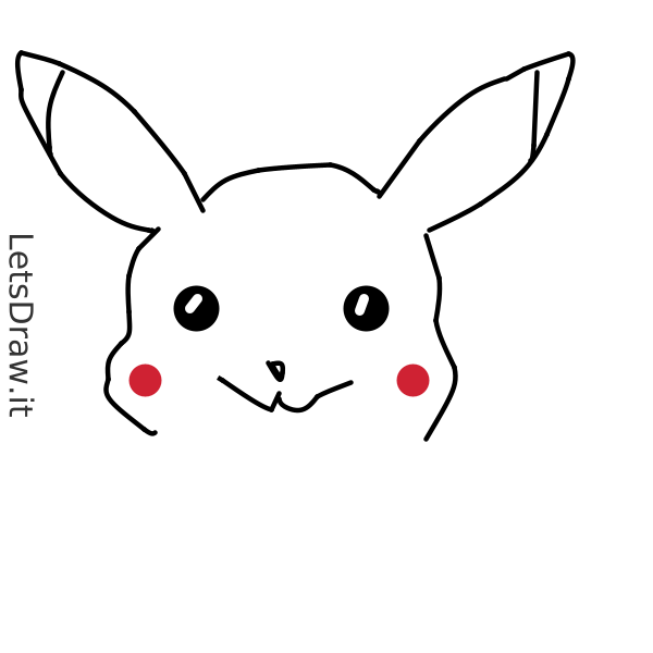 Pikachu desenho / 8f1udor5t.png / LetsDrawIt