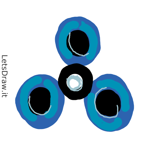How to draw fidget spinner / 8k158m77w.png / LetsDrawIt
