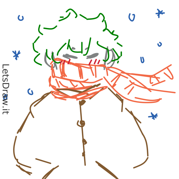 How to draw scarf / 8rr7bnjb4.png / LetsDrawIt