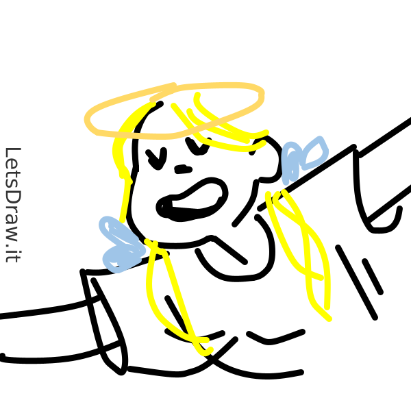 How to draw heaven / Learn to draw from other LetsdrawIt players