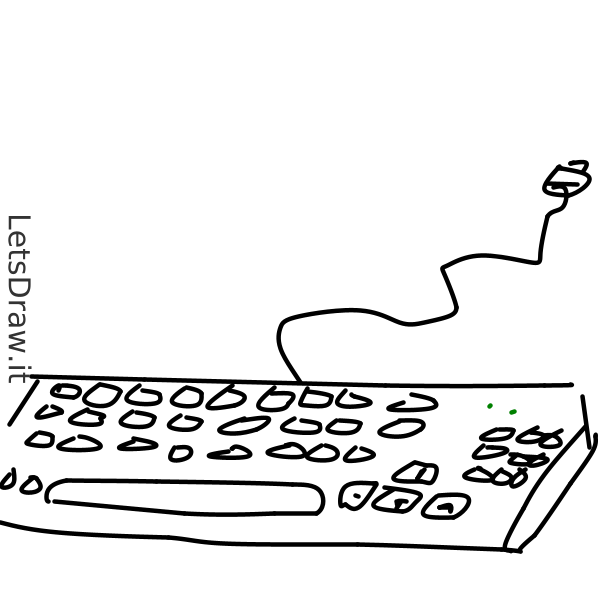 How to draw keyboard / 8x9udfab9.png / LetsDrawIt
