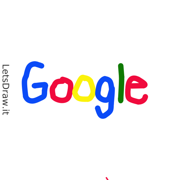 How to draw Google / 97fepqmy1.png / LetsDrawIt