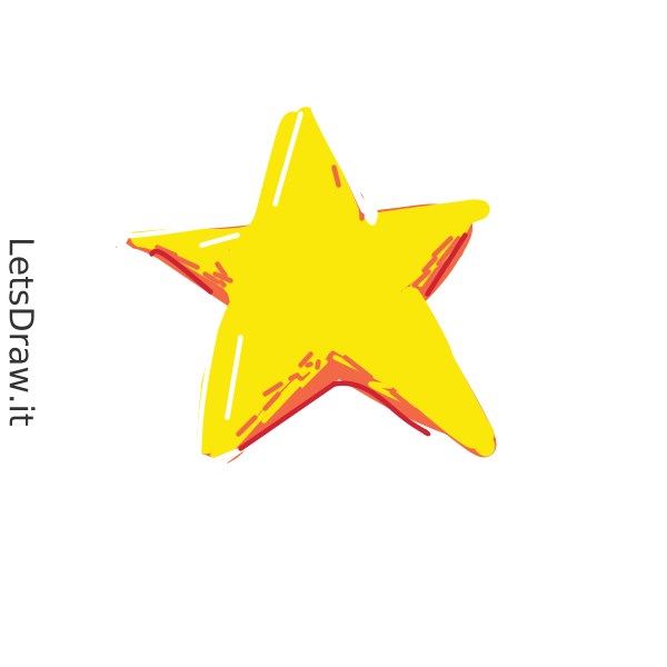 How to draw star / 98ugdhpy.png / LetsDrawIt