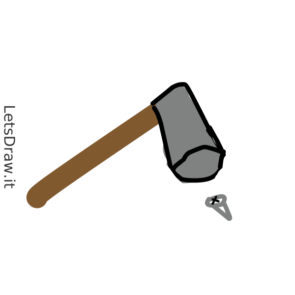 How to draw hammer / 9f7ybbm8c.png / LetsDrawIt