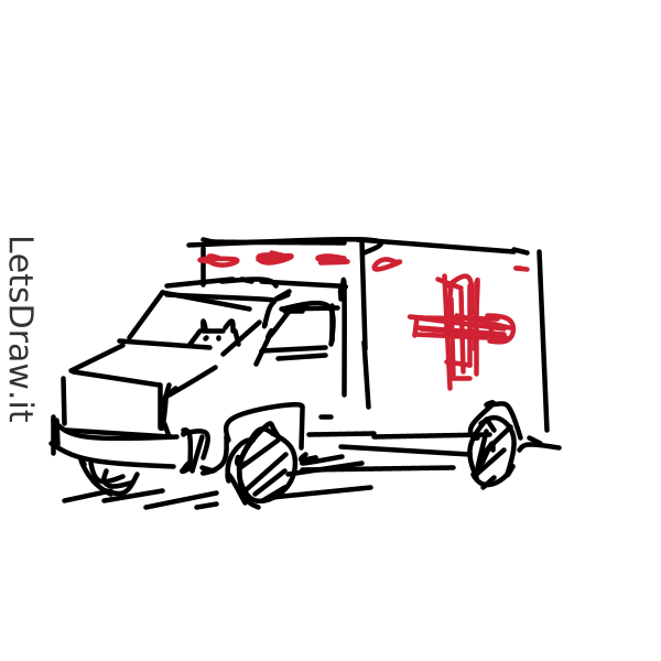 How to draw ambulance / 9k7ddmcmq.png / LetsDrawIt