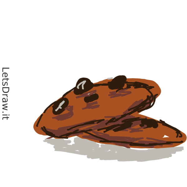 How to draw cookie / 9n5bewmxf.png / LetsDrawIt