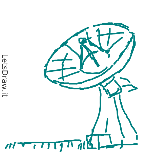 Antenna Draw How to draw antenna / 9tjd159fo.png / LetsDrawIt